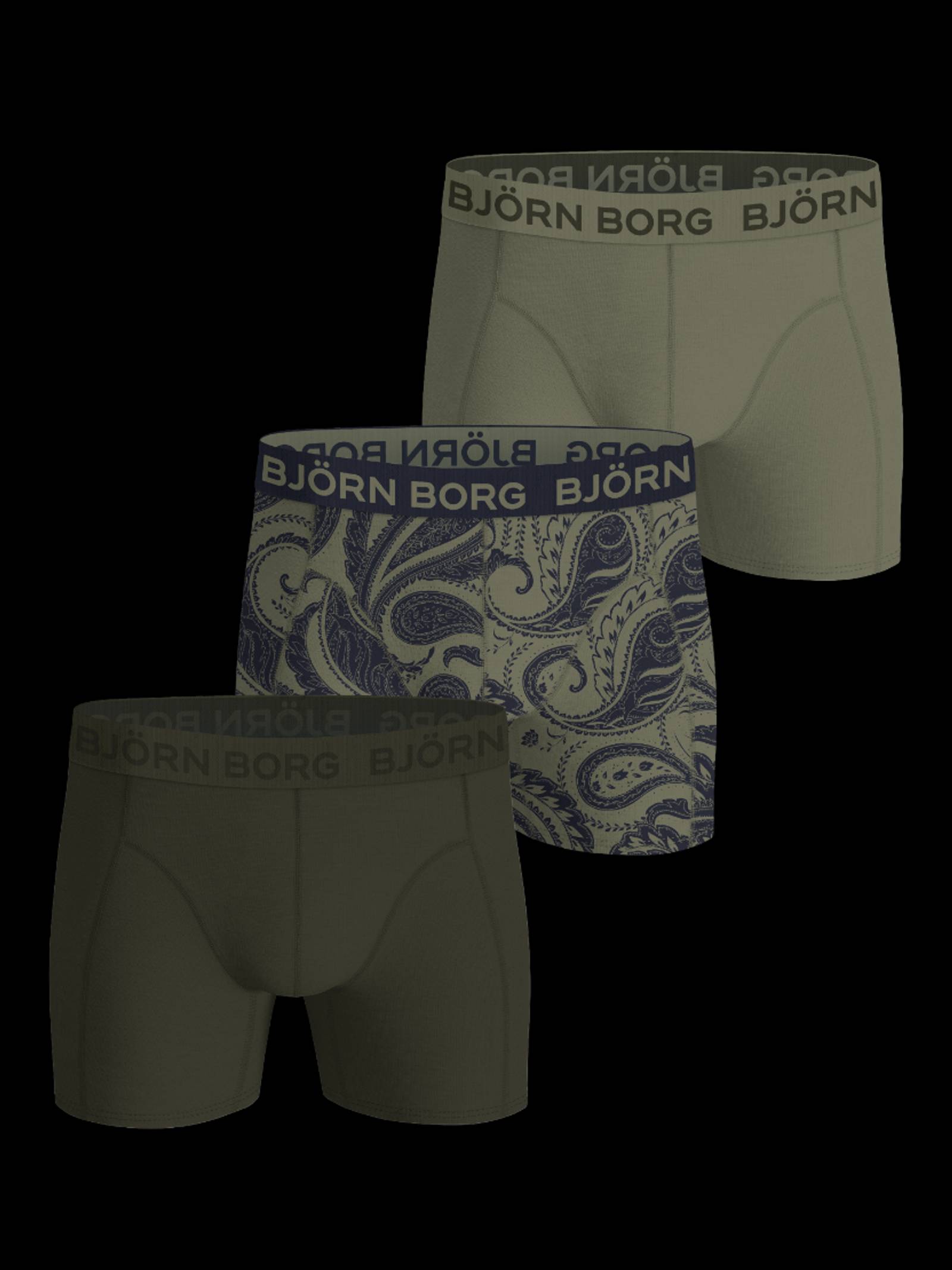 Björn Borg - Bamboo Cotton Blend Boxers 3-pack Multi Herr - Image 1