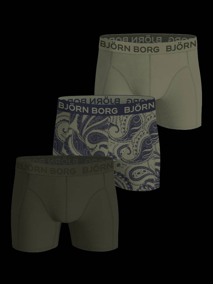 Björn Borg - Bamboo Cotton Blend Boxers 3-pack Multi
