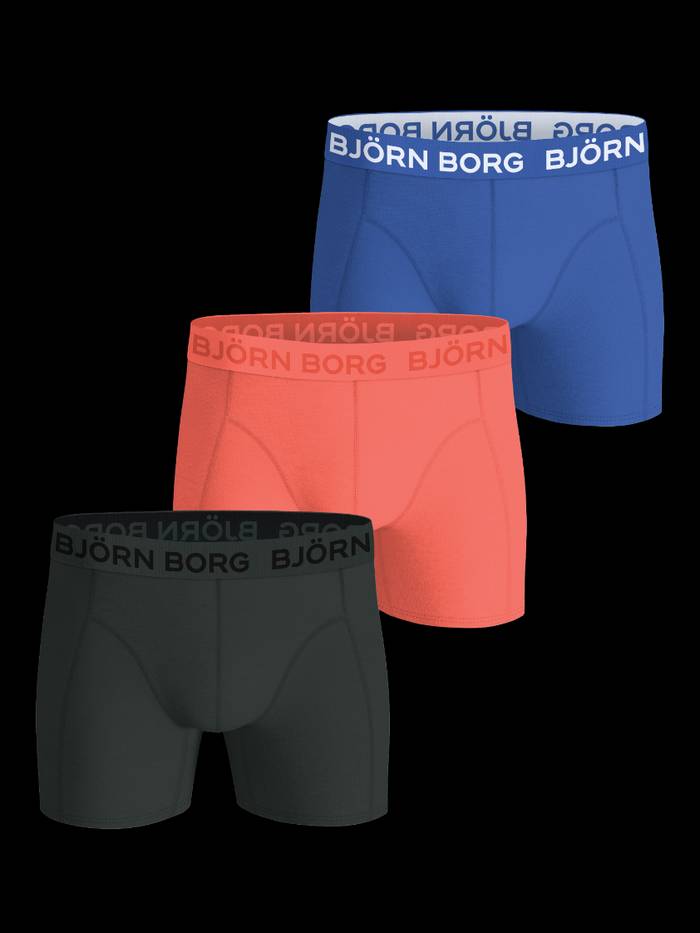Björn Borg - Cotton Stretch Boxers 3-pack Multi