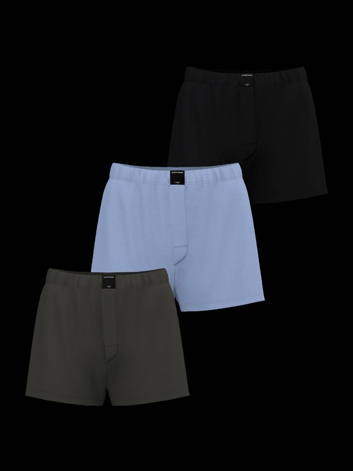 Björn Borg - Cotton Stretch Jersey Boxer Shorts 3-pack Multi