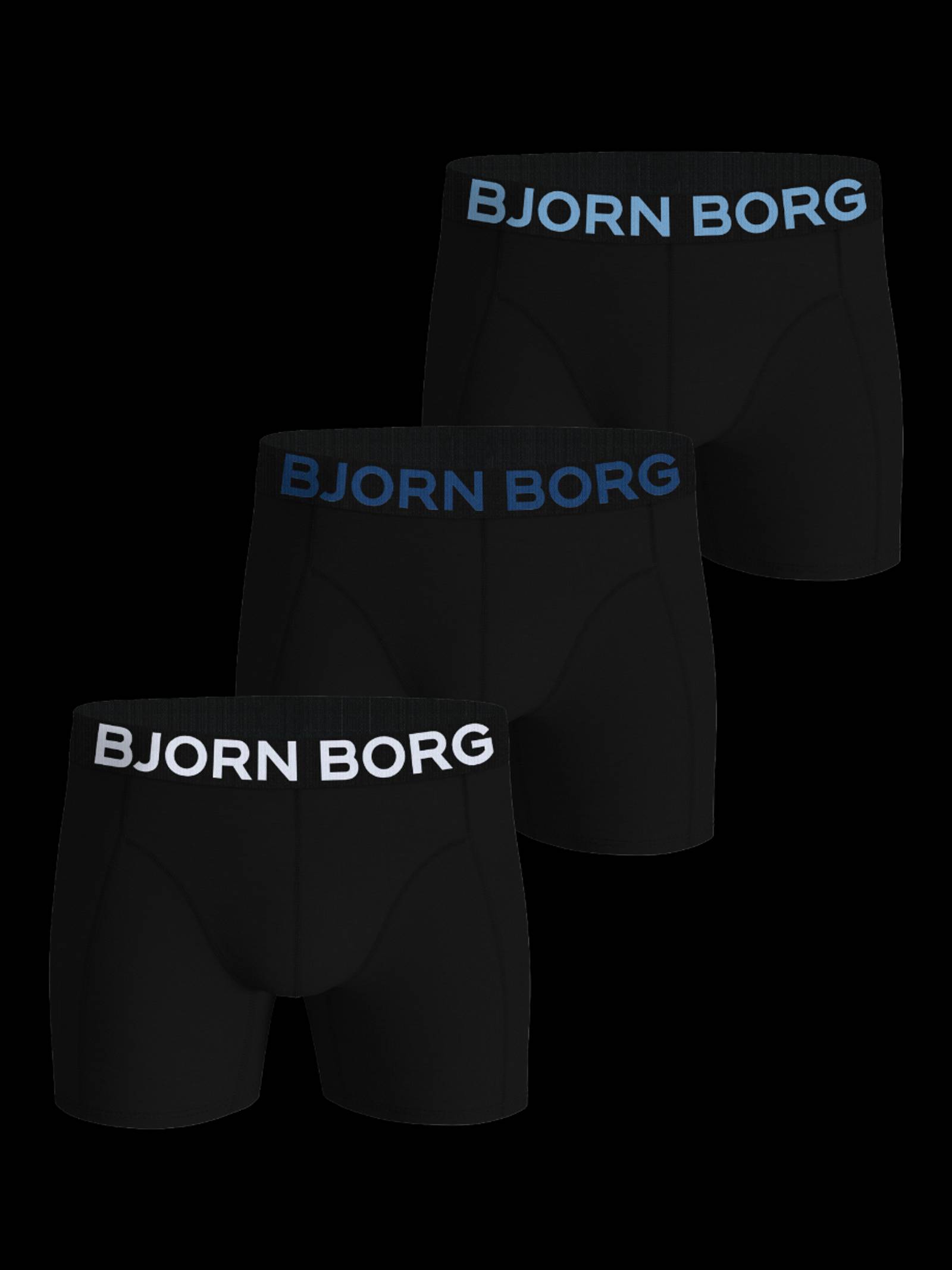 Björn Borg - Organic Cotton Stretch Boxers 3-pack Multi Men - Image 1