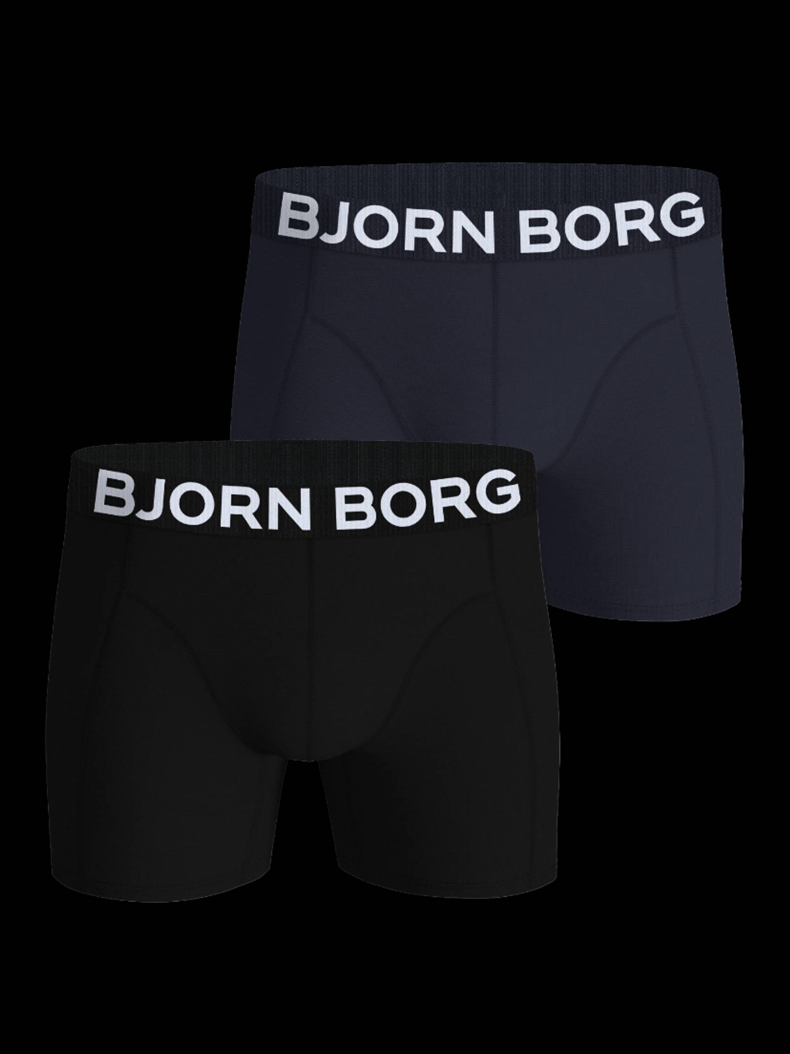 Björn Borg - Organic Cotton Stretch Boxers 2-pack Multi Men - Image 1