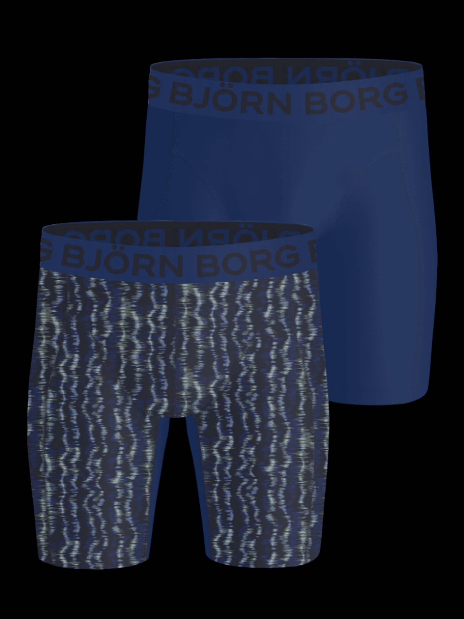 Björn Borg - Sports Lightweight Long Leg Boxers 2-pack Multi Men - Image 1