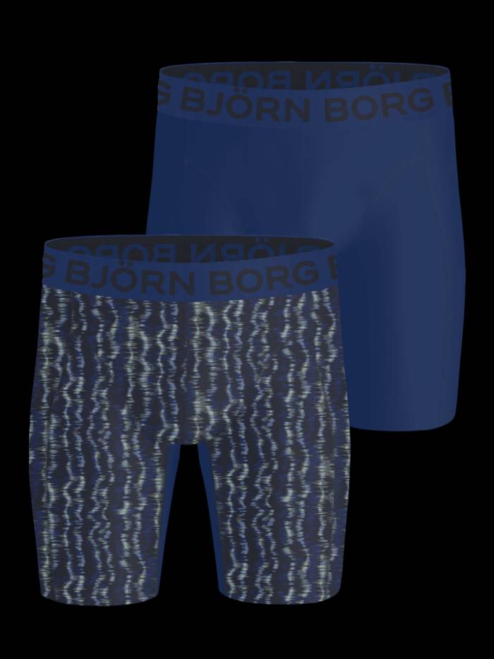 Björn Borg - Sports Lightweight Long Leg Boxers 2-pack Mehrfarbig