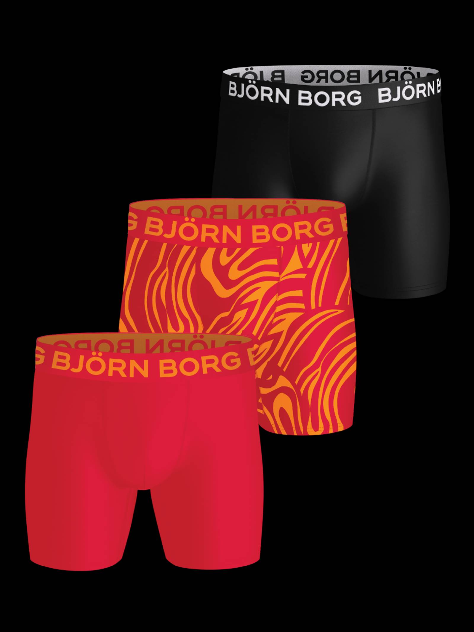 Björn Borg - Sports Microfiber Boxers 3-pack Multi Men - Image 1