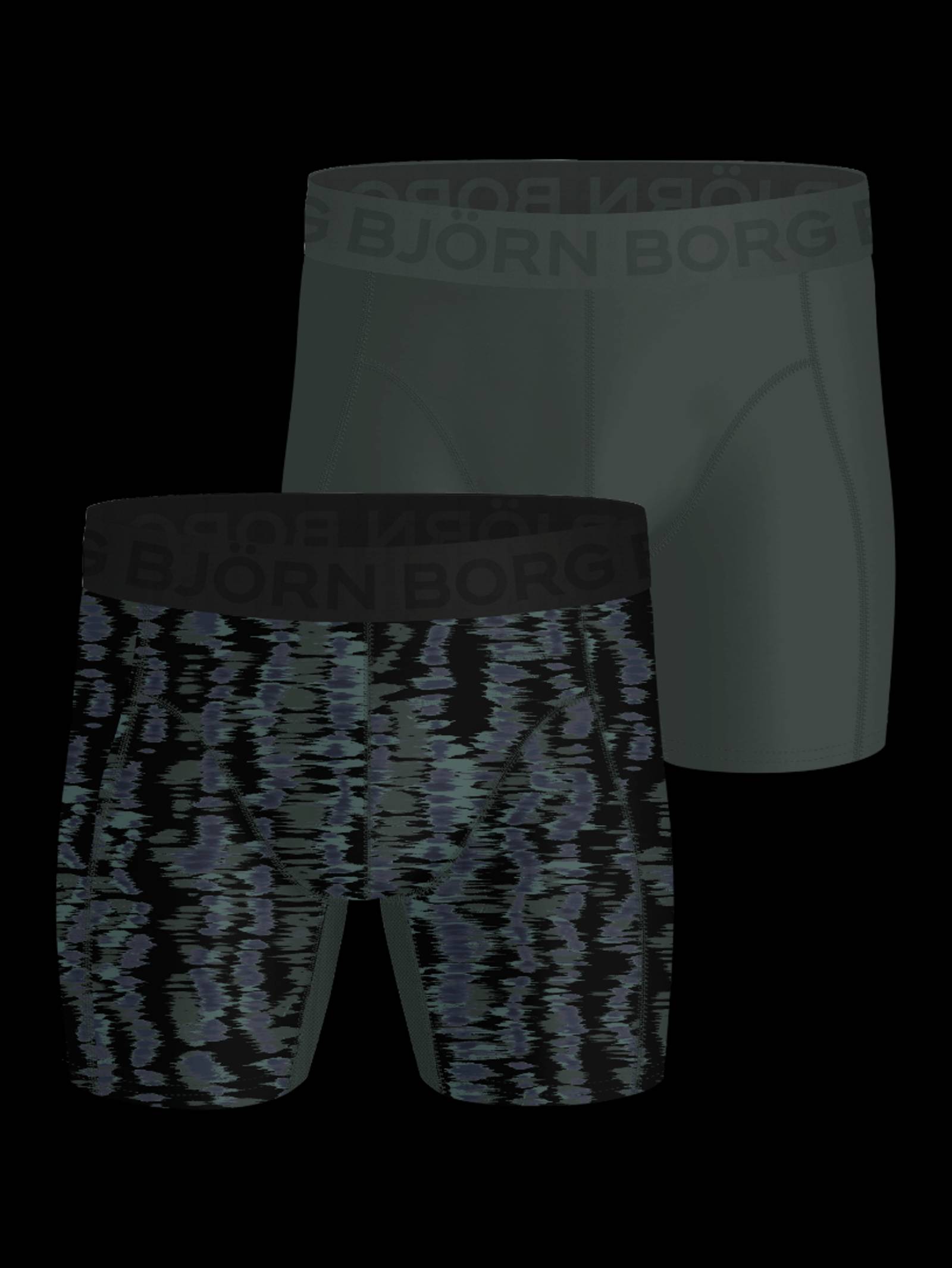 Björn Borg - Sports Lightweight Boxers 2-pack Multi Herr - Image 1
