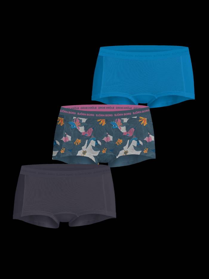 Björn Borg - Everyday Cotton Boxer Shorts 3-pack Mehrfarbig