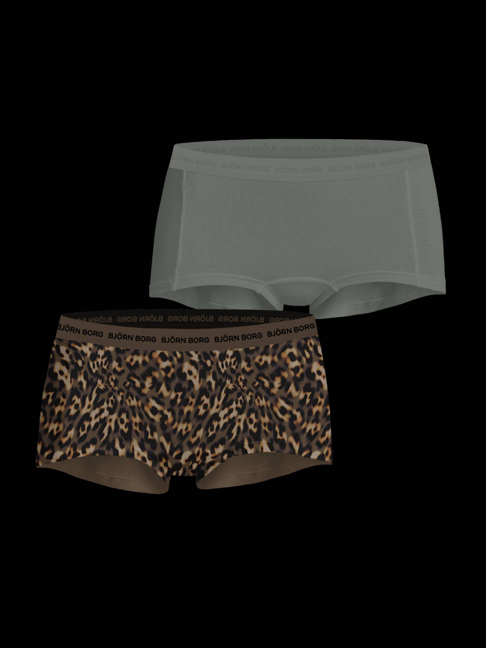 Björn Borg - Everyday Cotton Boxer Shorts 2-pack Mehrfarbig Women - Image 1