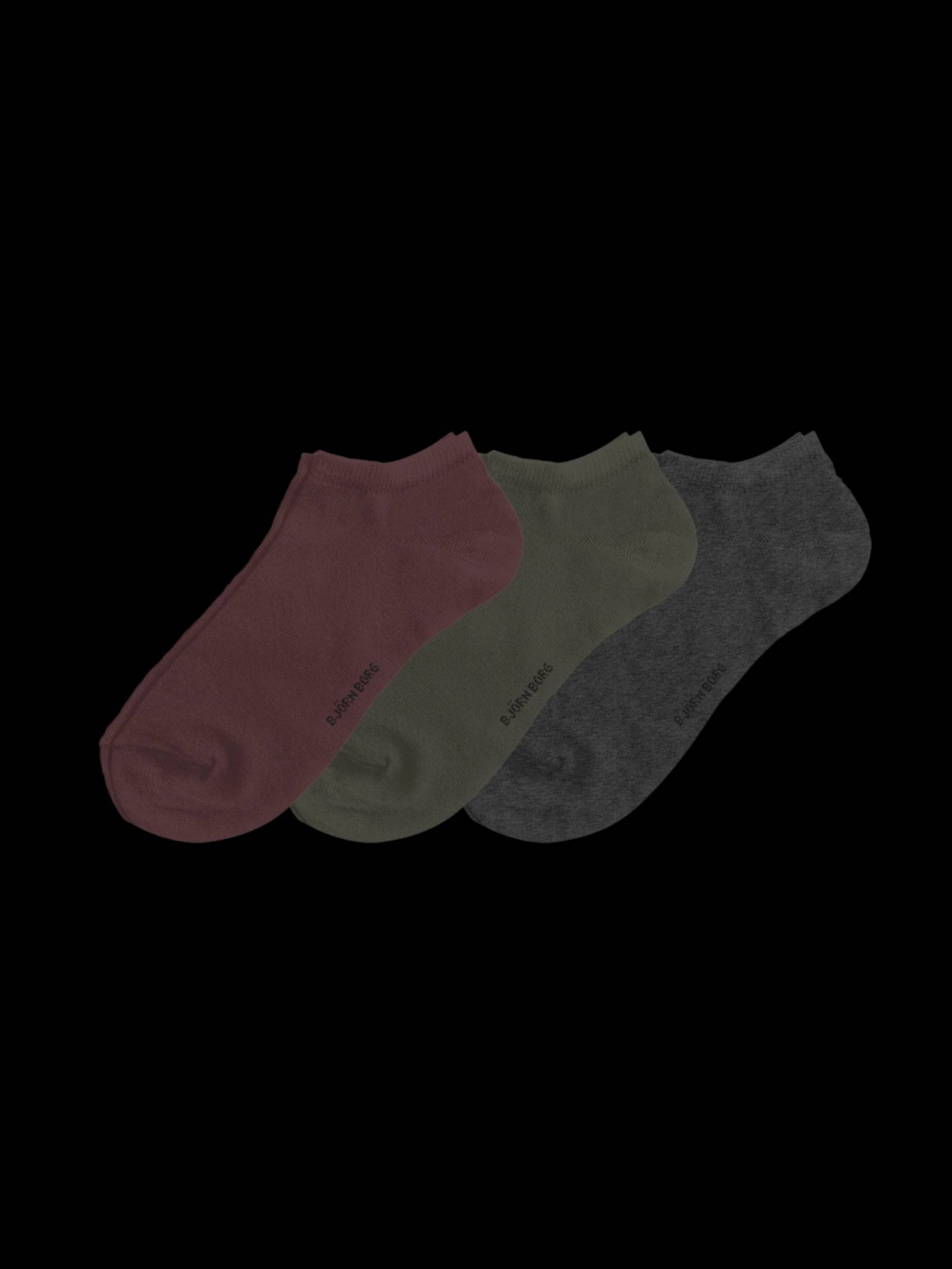 Björn Borg - Essential Ankle Socks 3-pack Multi Men - Image 1