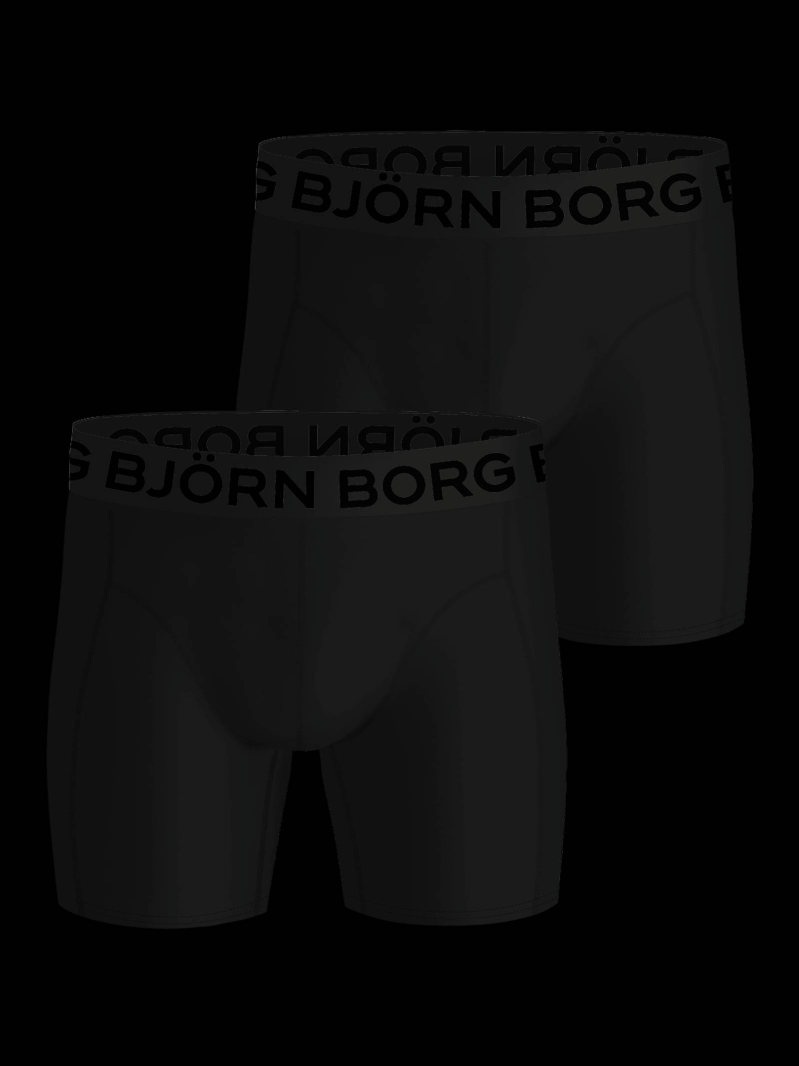 Björn Borg - Sports Lightweight Boxers 2-pack Black Kids - Image 1