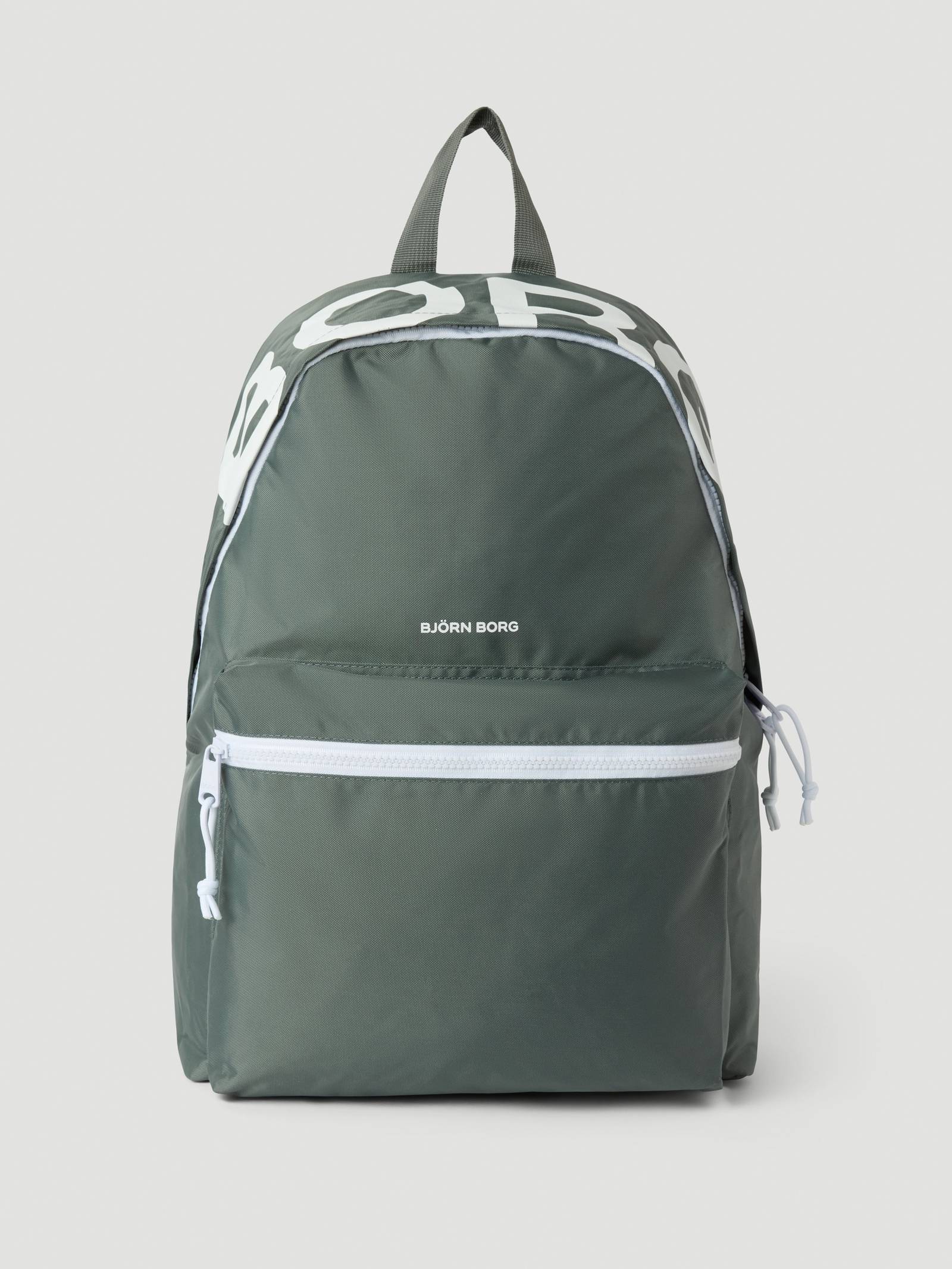 Björn Borg - Borg Logo Backpack 27L Balsam Green Women - Image 1