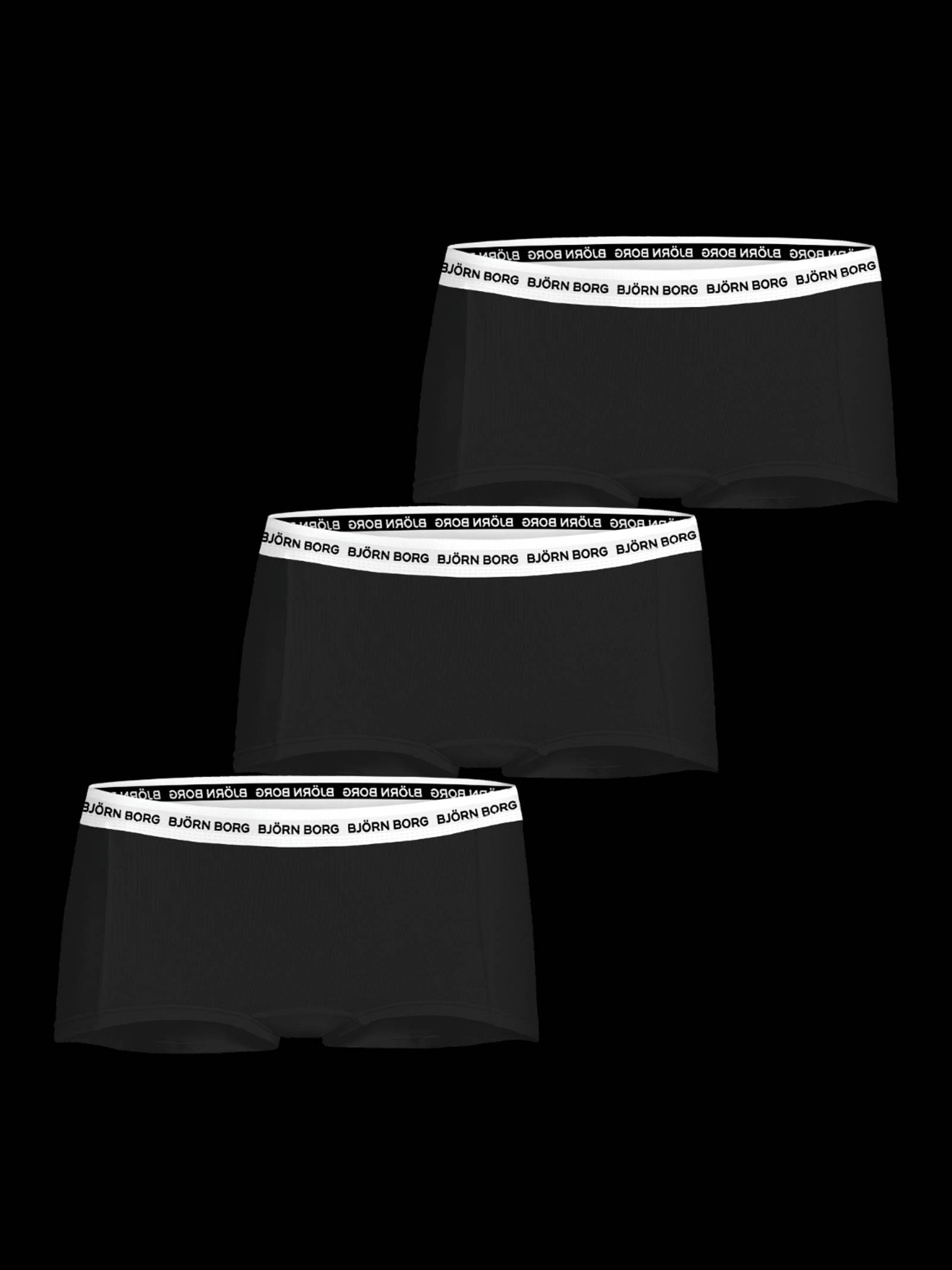 Björn Borg - Cotton Stretch Logo Boxer Shorts 3-pack Multi Kids - Image 1