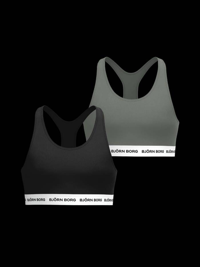 Björn Borg - Cotton Stretch Logo Soft Top 2-pack Multi