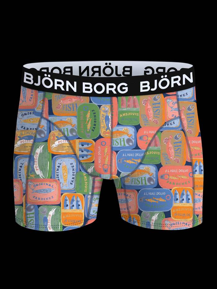Björn Borg - Microfiber Boxer 1-pack Sardines 1