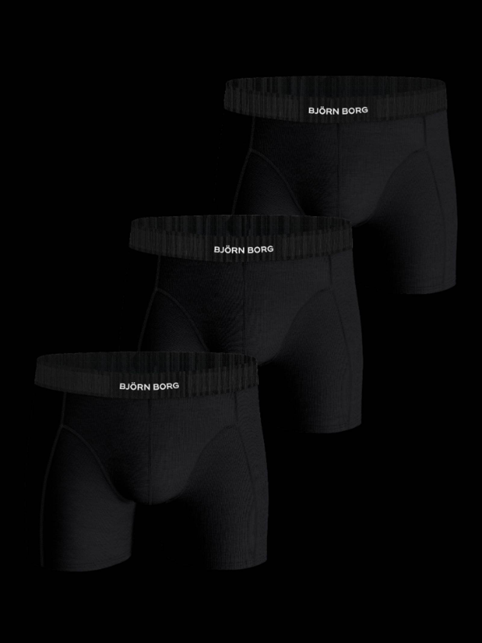 Björn Borg - Organic Cotton Stretch Boxers 3-pack Multi Men - Image 1
