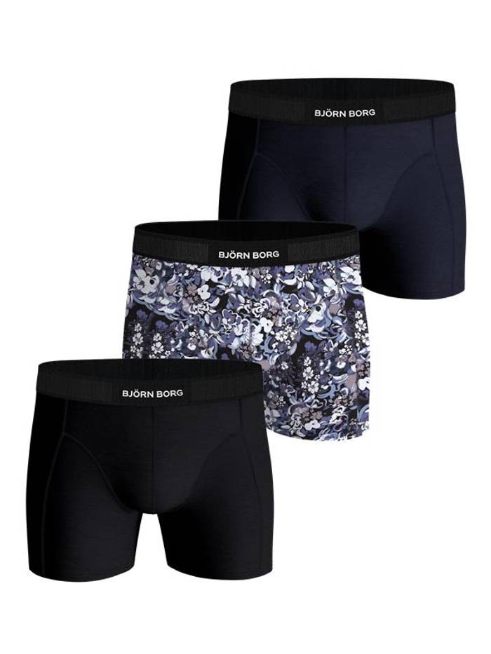 Björn Borg - Organic Cotton Stretch Boxers 3-pack Multi