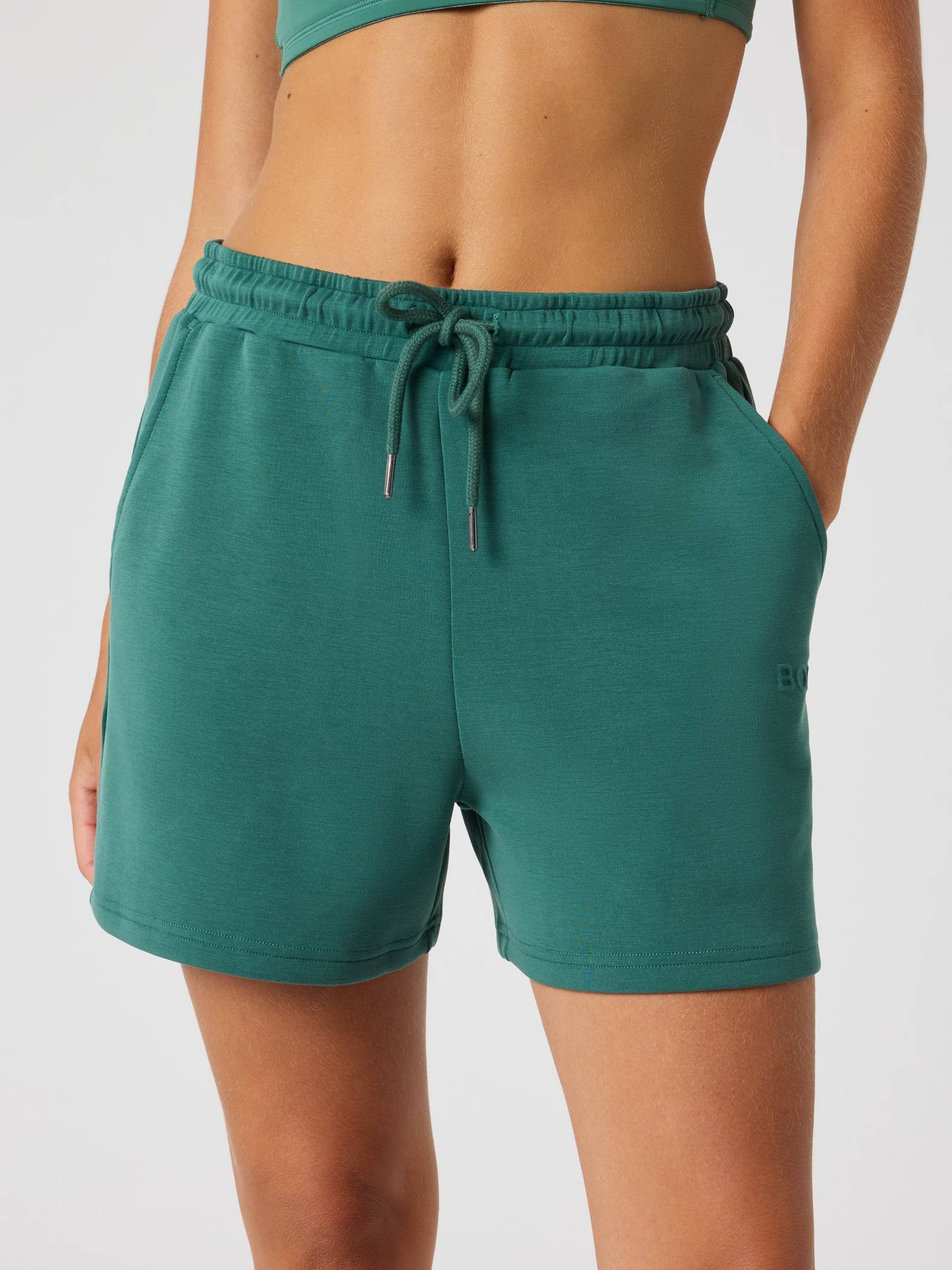 Björn Borg - Studio Soft Sweatshorts Mallard Green Women - Image 1