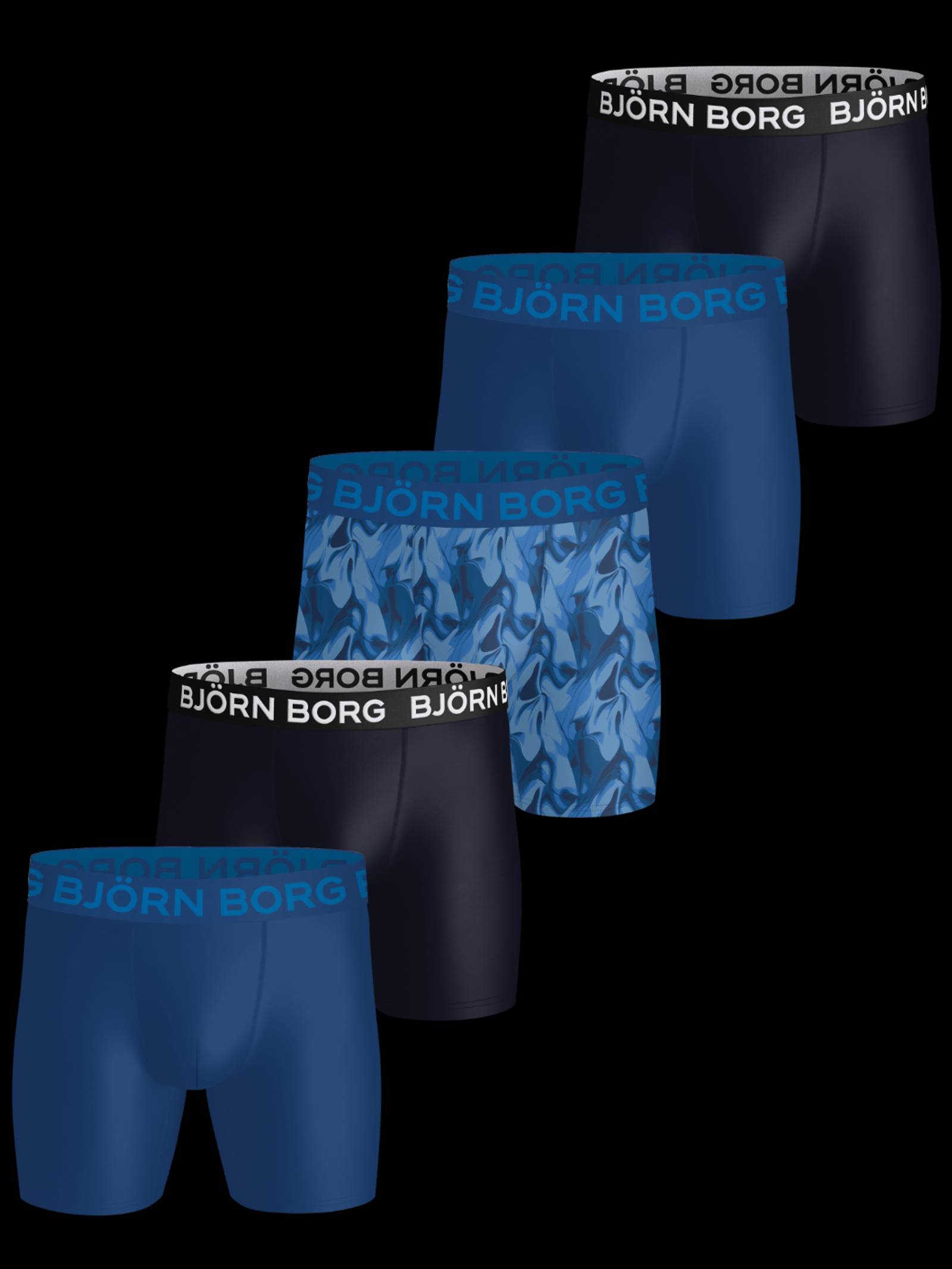Björn Borg - Sports Microfiber Boxers 5-pack Multi Men - Image 1