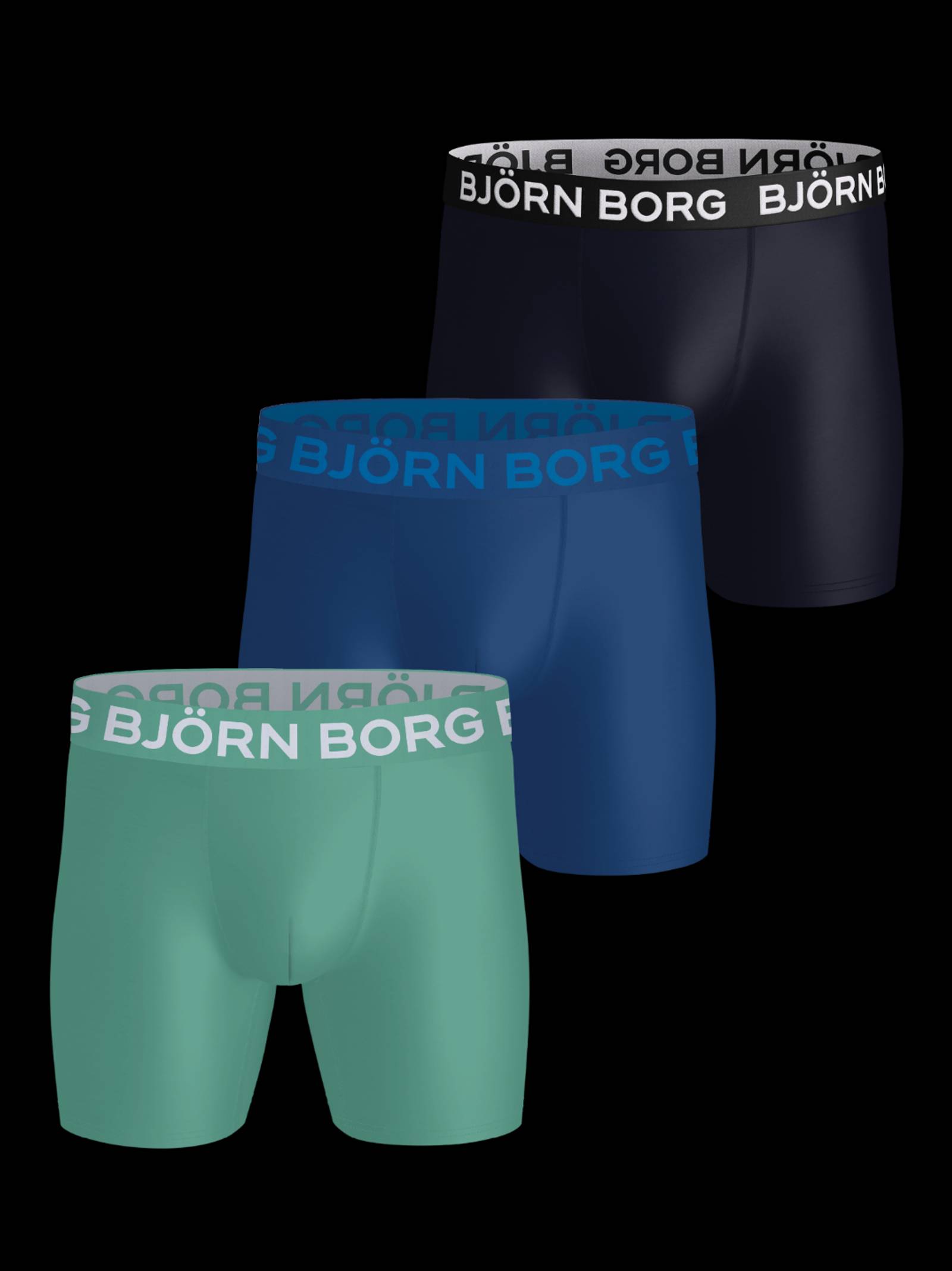 Björn Borg - Sports Microfiber Boxers 3-pack Multi Men - Image 1