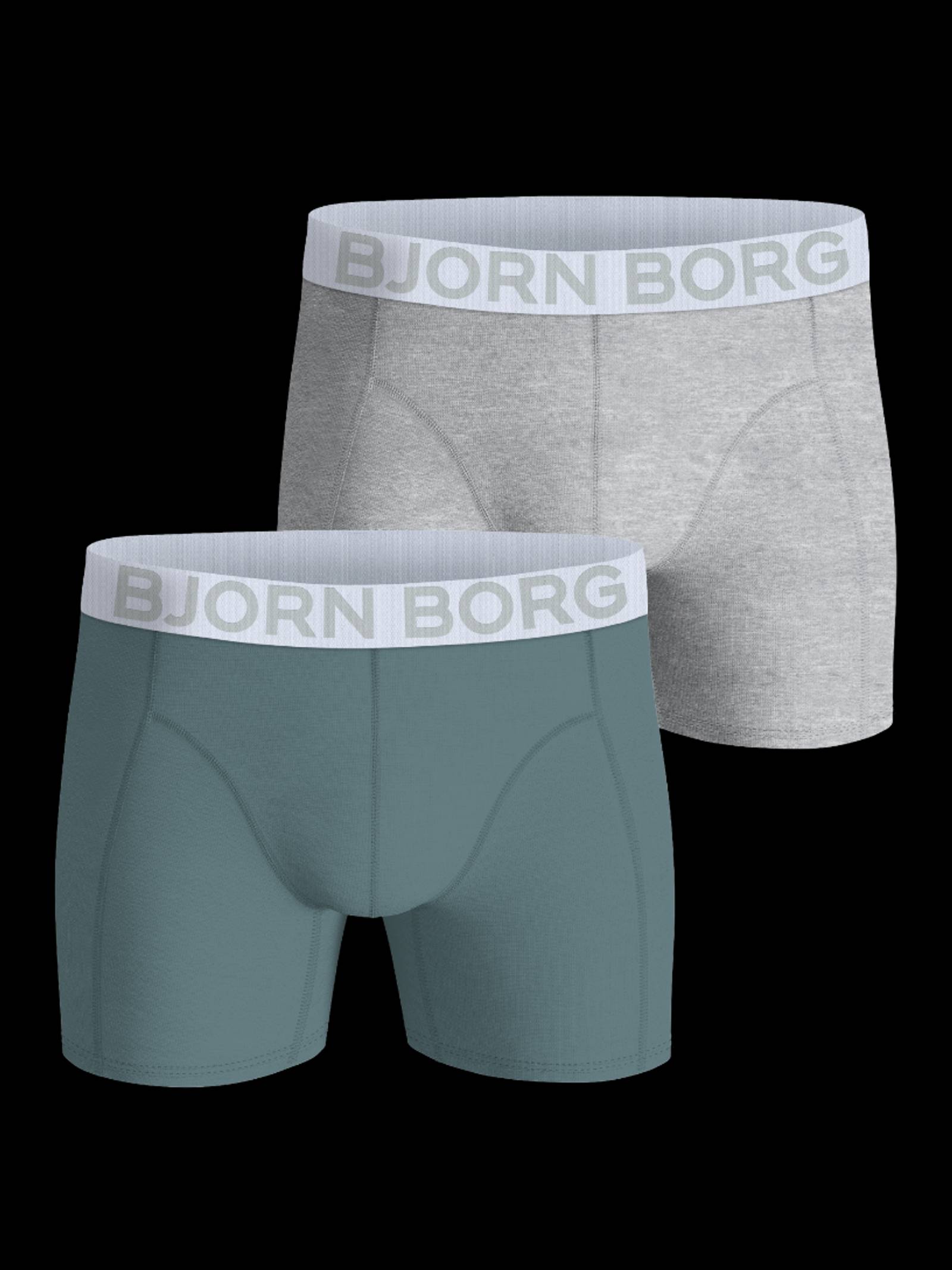 Björn Borg - Organic Cotton Stretch Boxers 2-pack Multicolore Men - Image 1