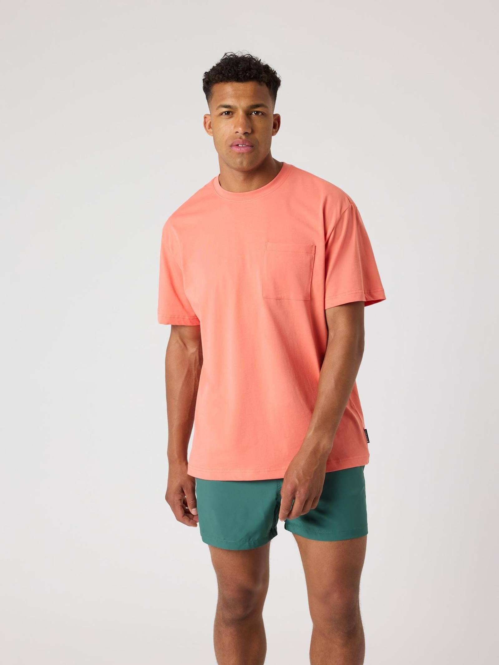 Björn Borg - Borg Relaxed T-Shirt Coral Men - Image 1