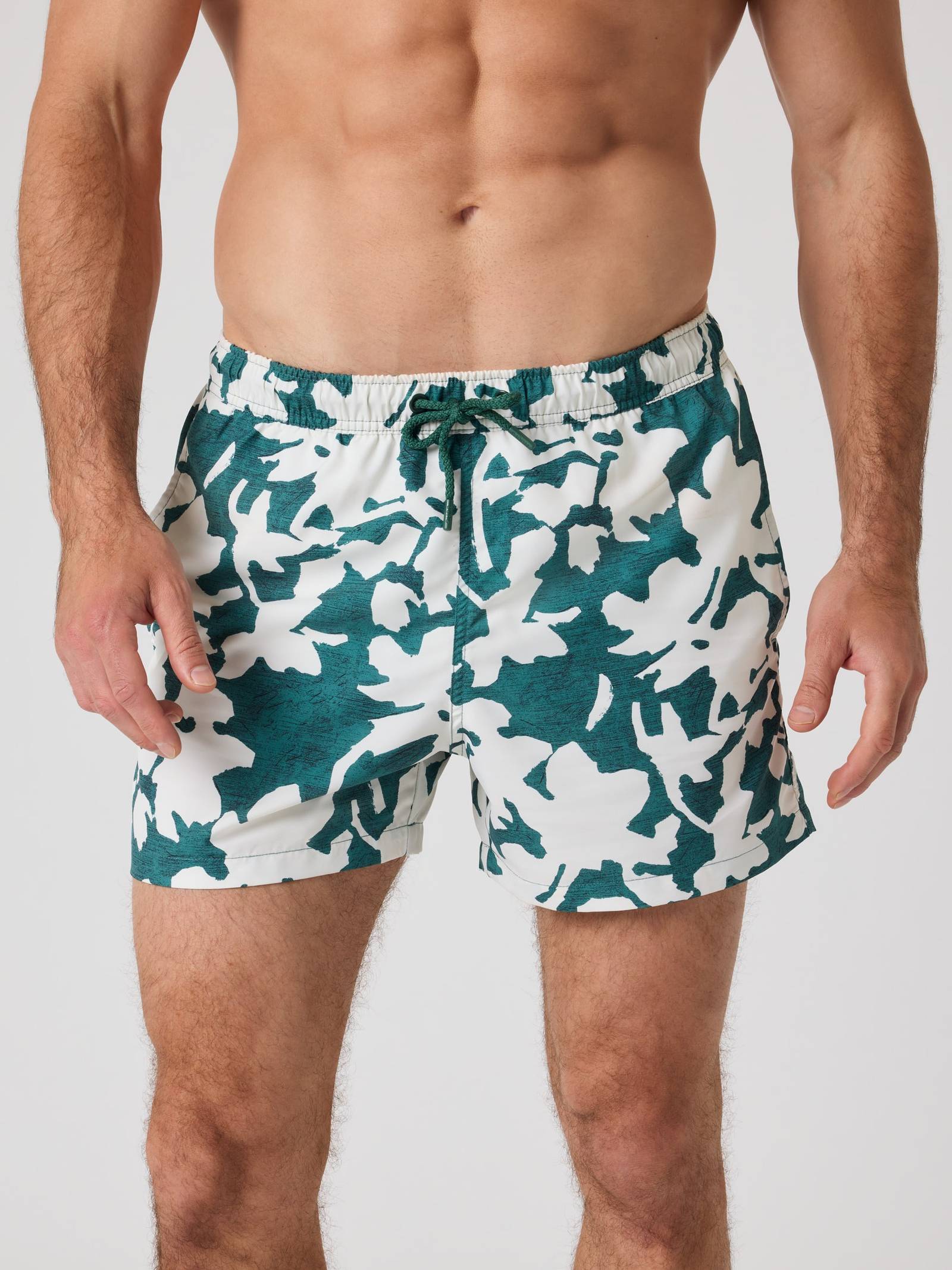 Björn Borg - Borg Print Swim Shorts Mediterranean 1 Heren - Image 1