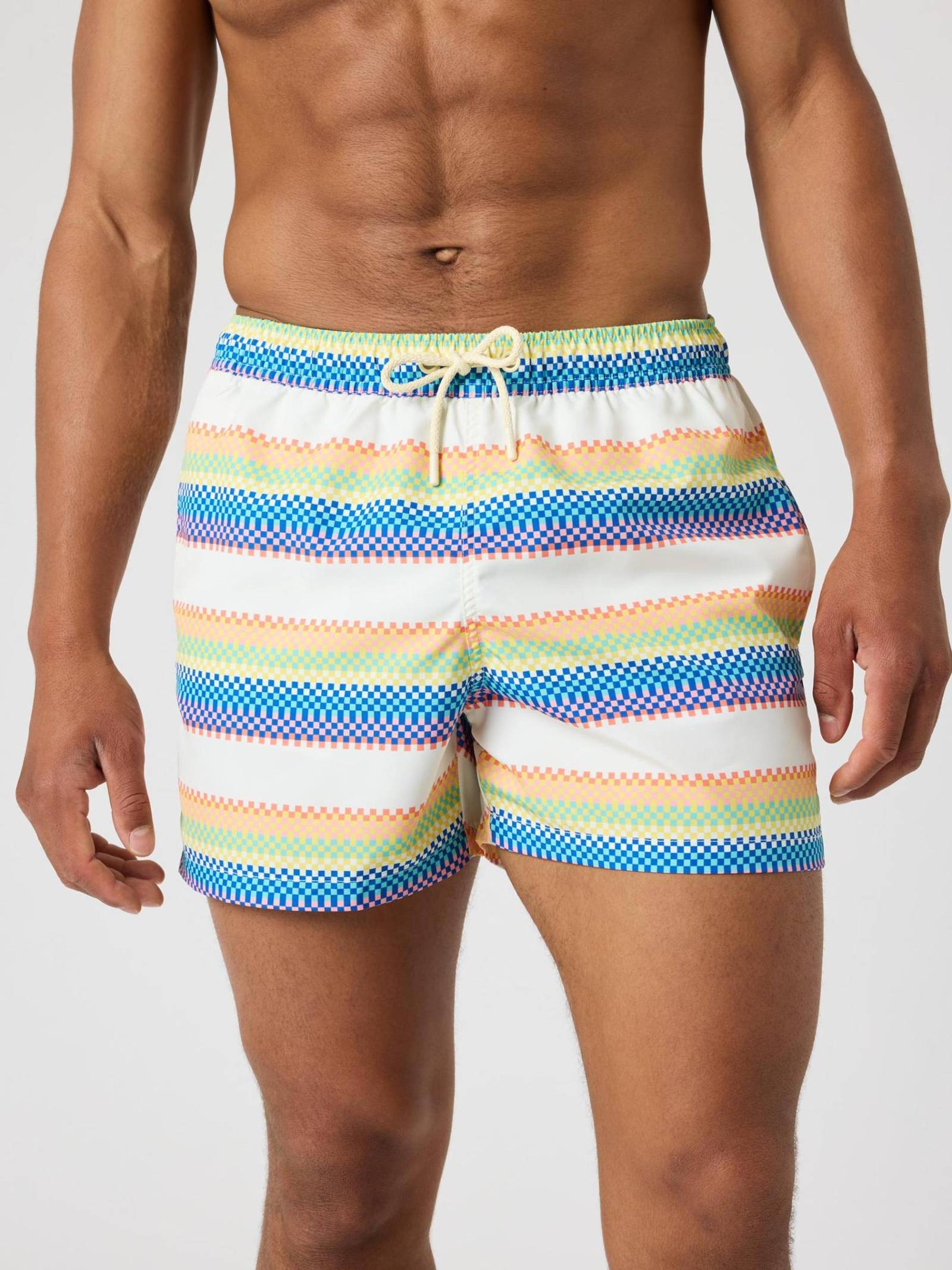 Björn Borg - Borg Print Swim Shorts Pixel Stripe 1 Heren - Image 1
