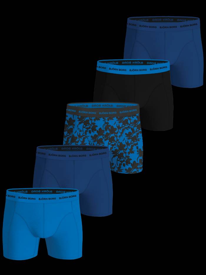Björn Borg - Cotton Stretch Boxers 5-pack Multicolore