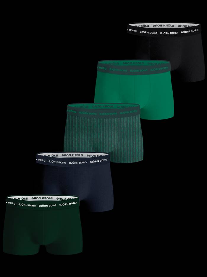 Björn Borg - Cotton Stretch Trunks 5-pack Multi