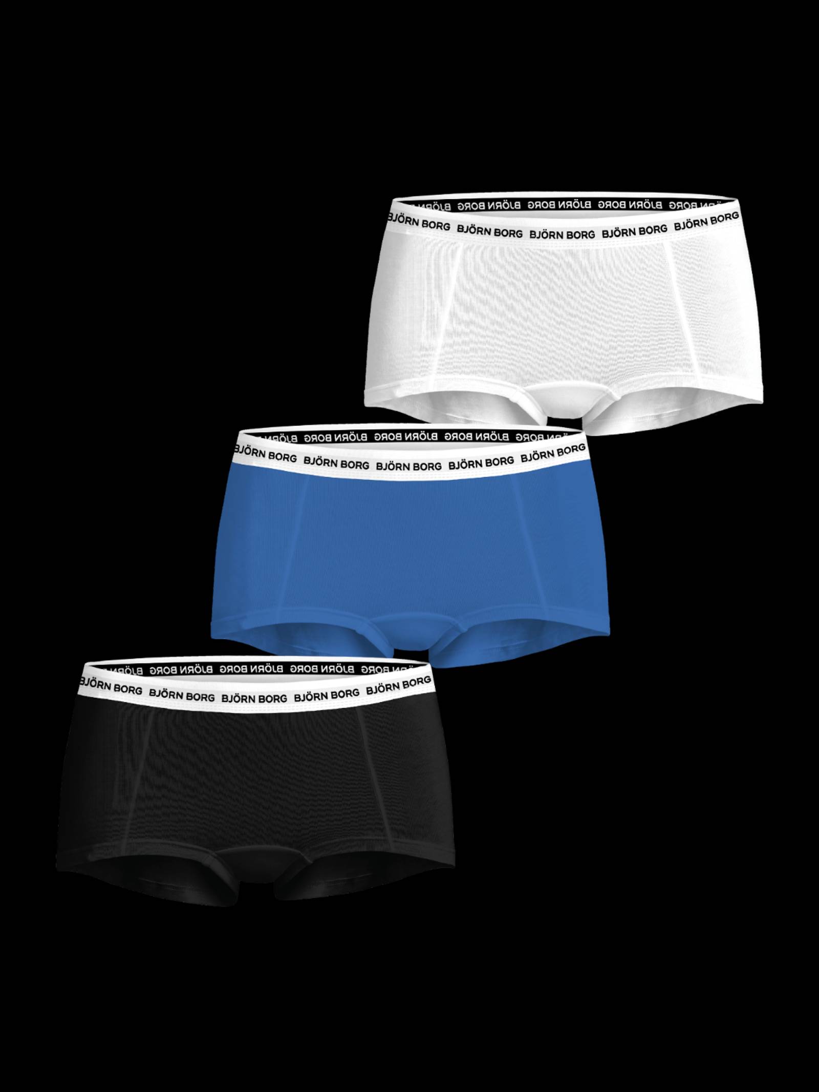 Björn Borg - Logo Boxers Shorts 3-pack Multi Dam - Image 1