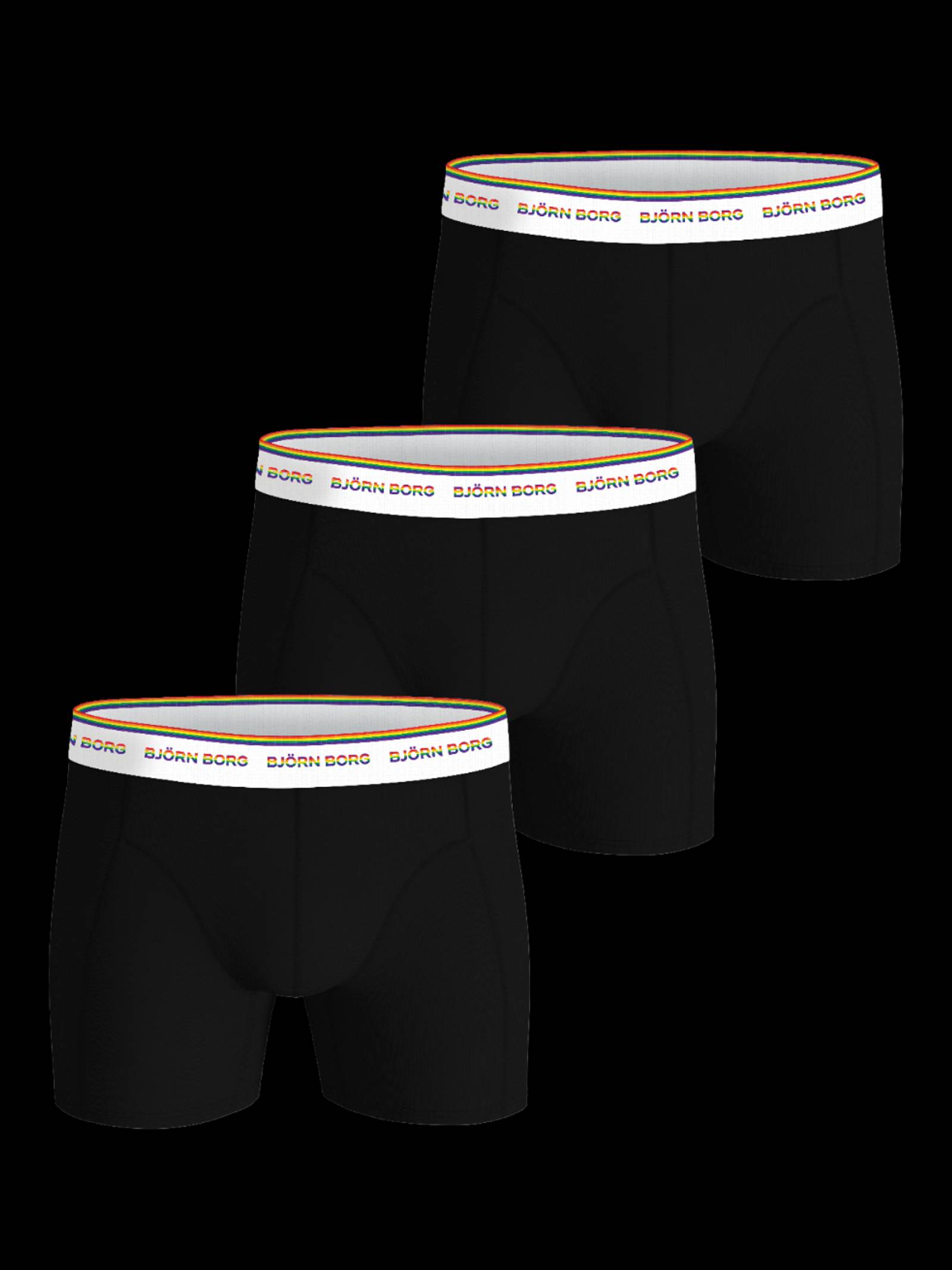Björn Borg - Cotton Stretch Boxers 3-pack Multi Men - Image 1