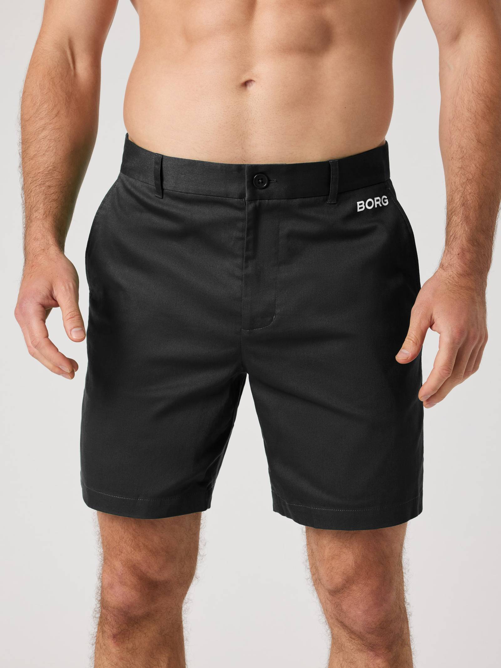 Björn Borg - Borg Golf Chinos Shorts Black Beauty Heren - Image 1
