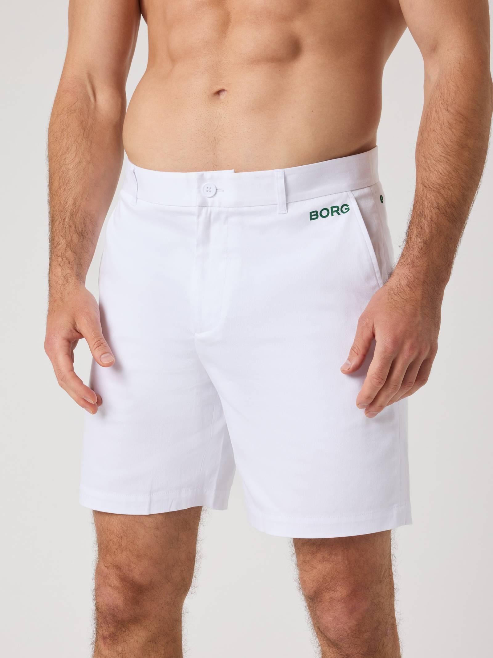 Björn Borg - Borg Golf Chinos Shorts Stralend Wit Heren - Image 1