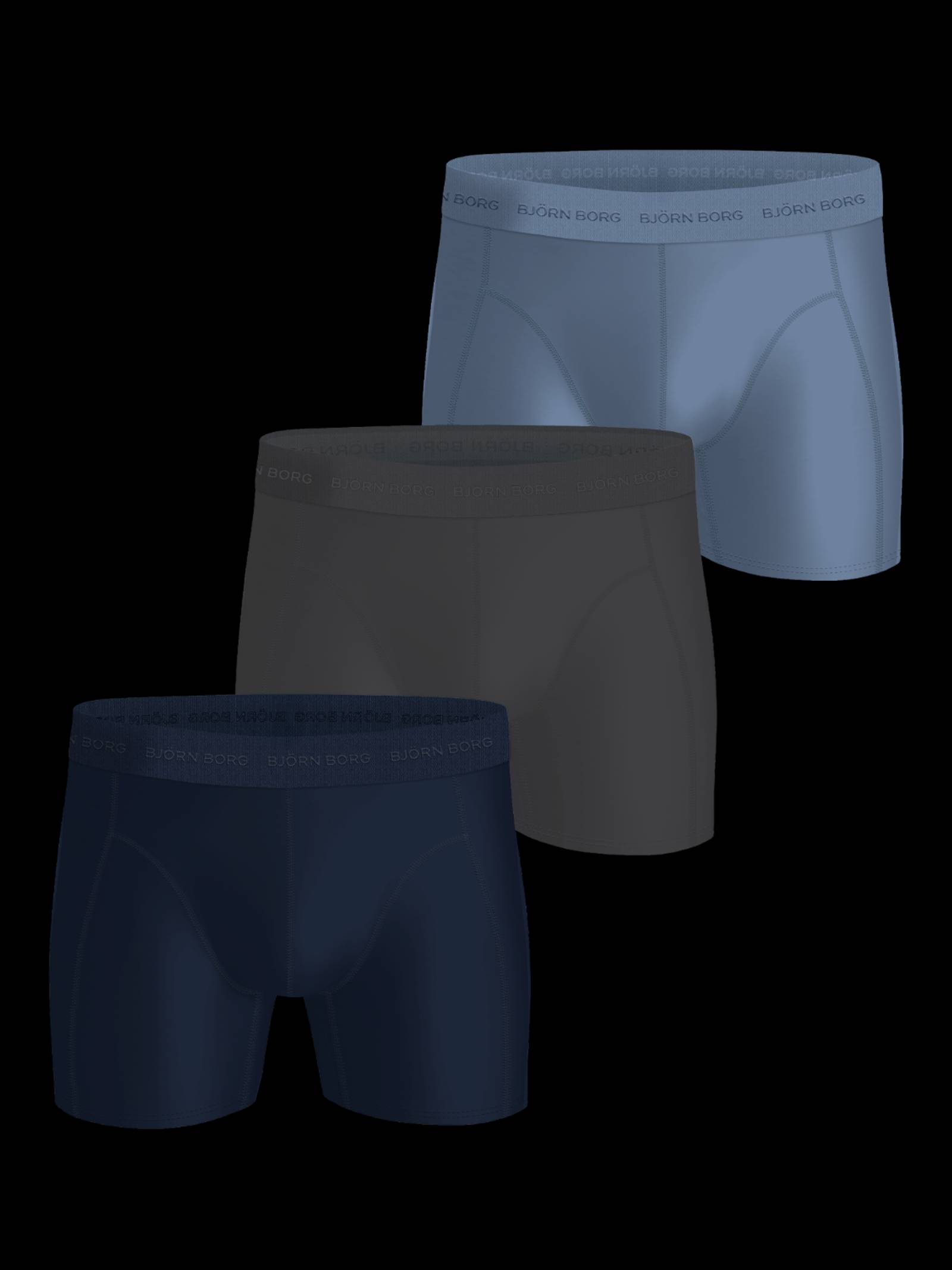 Björn Borg - Microfiber Boxers 3-pack Multi Men - Image 1