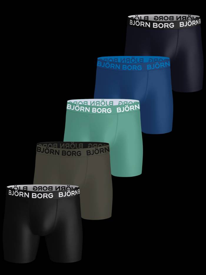 Björn Borg - Sports Microfiber Boxers 5-pack Multi