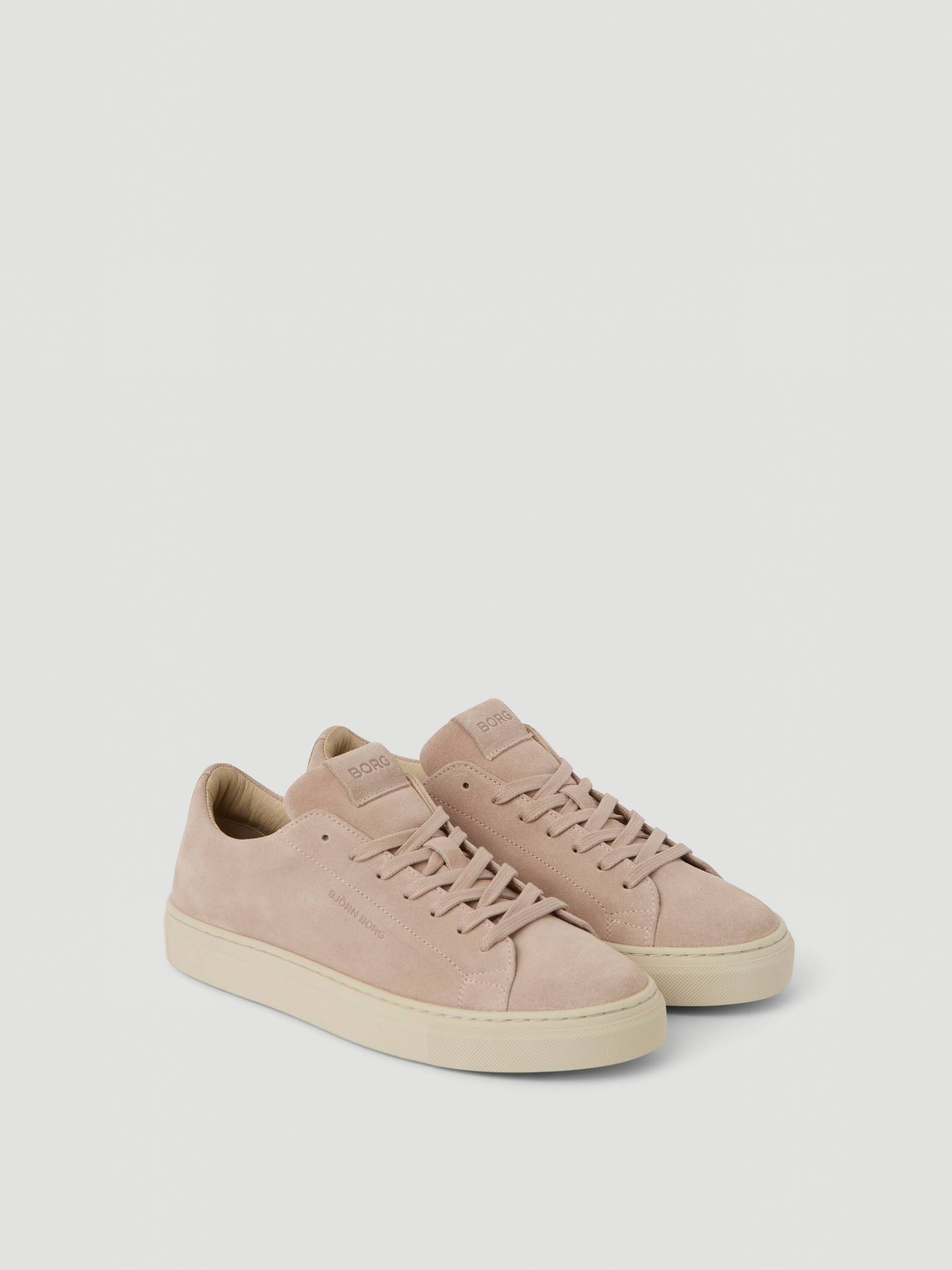 Björn Borg - Women's Classic Suede Sneakers Rosa Dam - Image 1