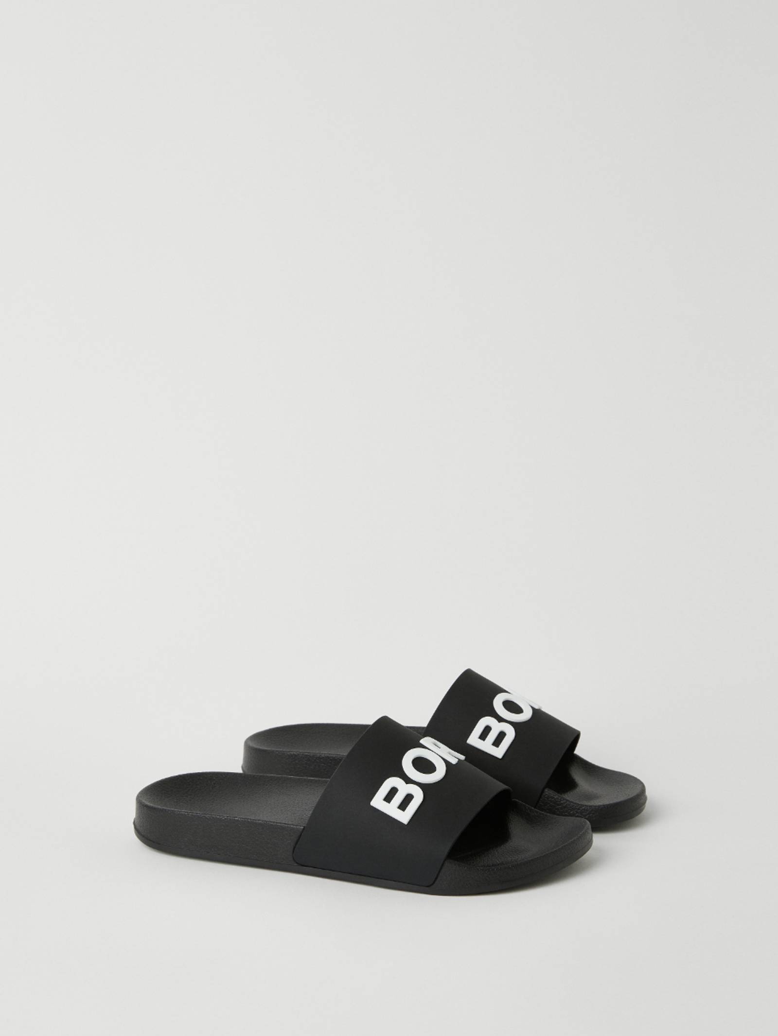 Björn Borg - Unisex Knox Slides White / Black Women - Image 1