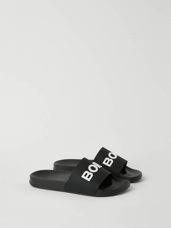 Björn Borg - Unisex Knox Slides White / Black