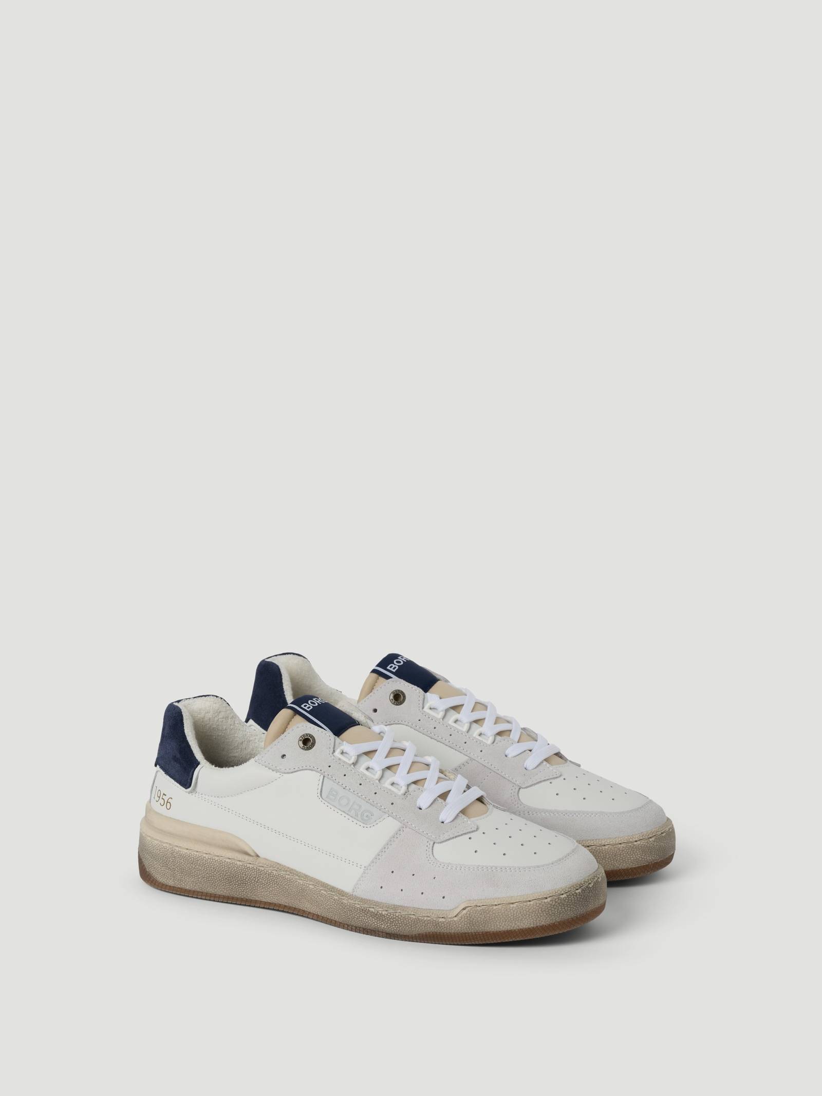 Björn Borg - Men's Baseline 56 Sneakers White / Navy Men - Image 1