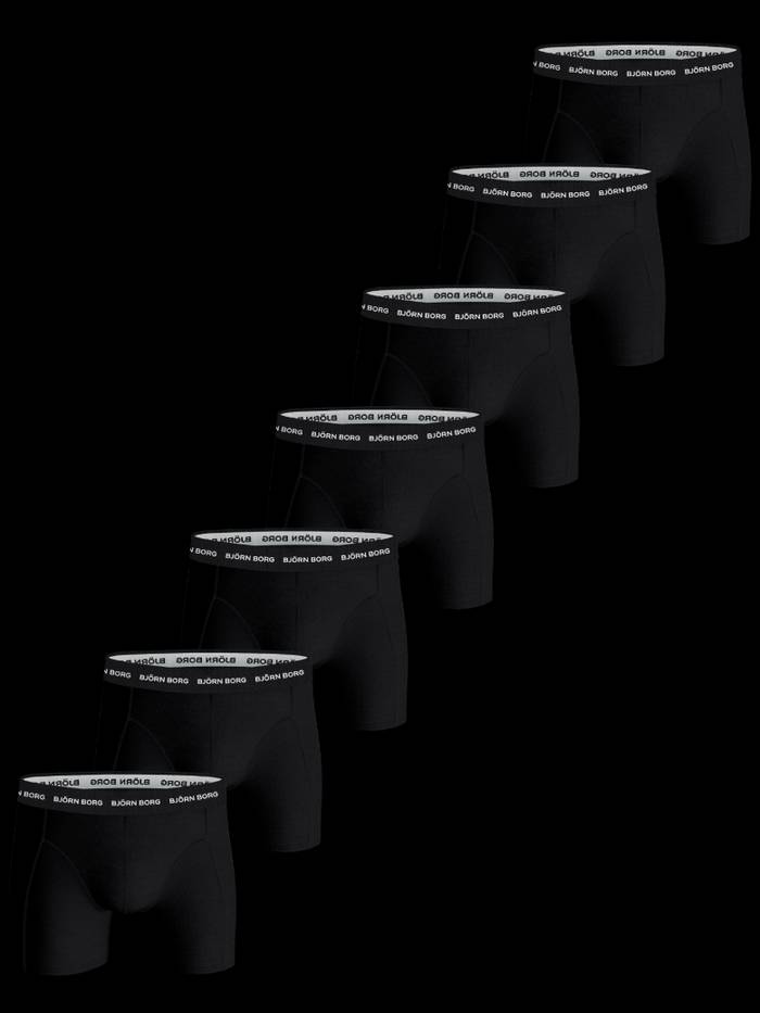 Björn Borg - Cotton Stretch Boxer 7-pack Black