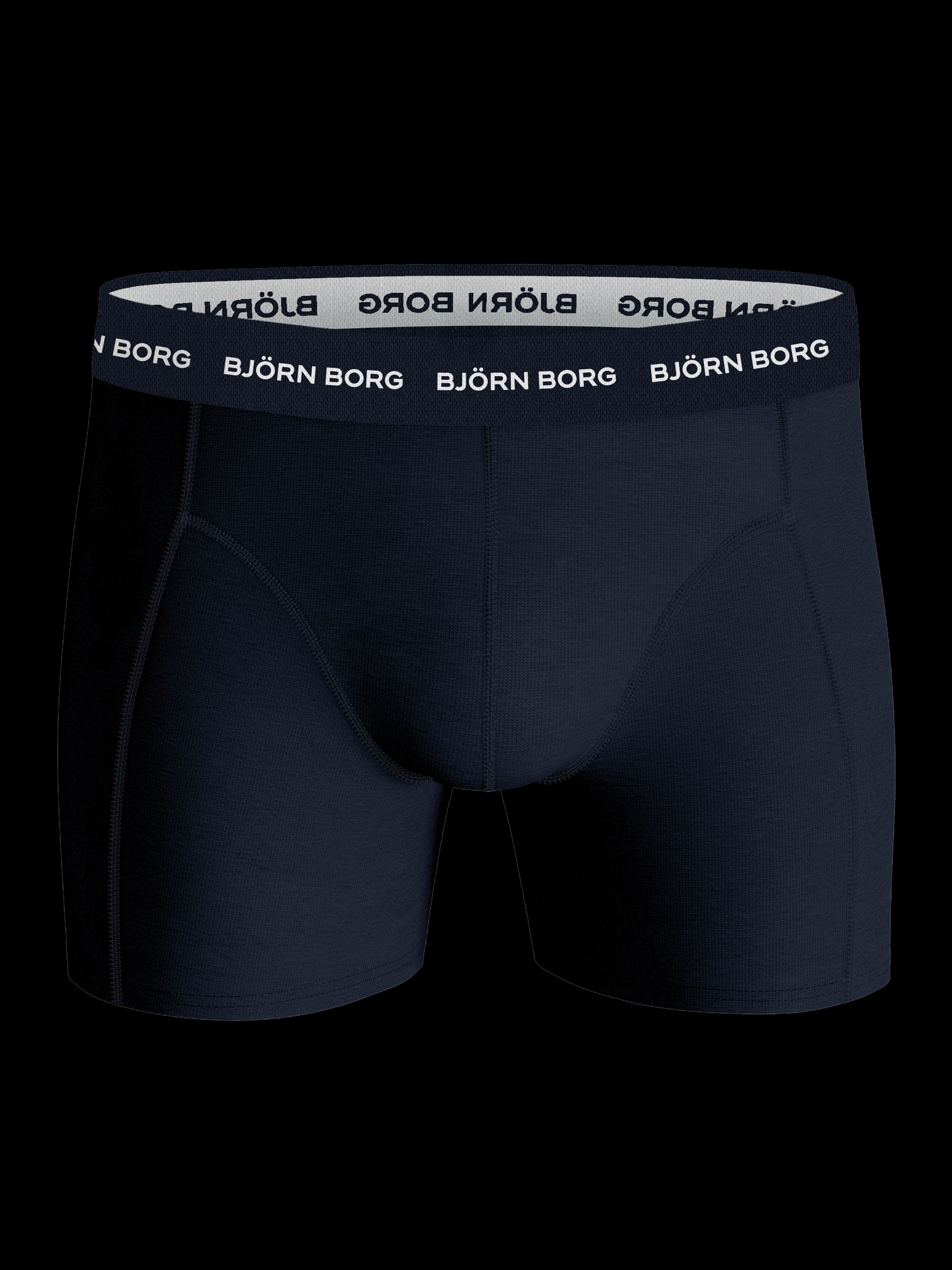 Cotton Stretch Boxer 3-pack Men Blue Björn Borg