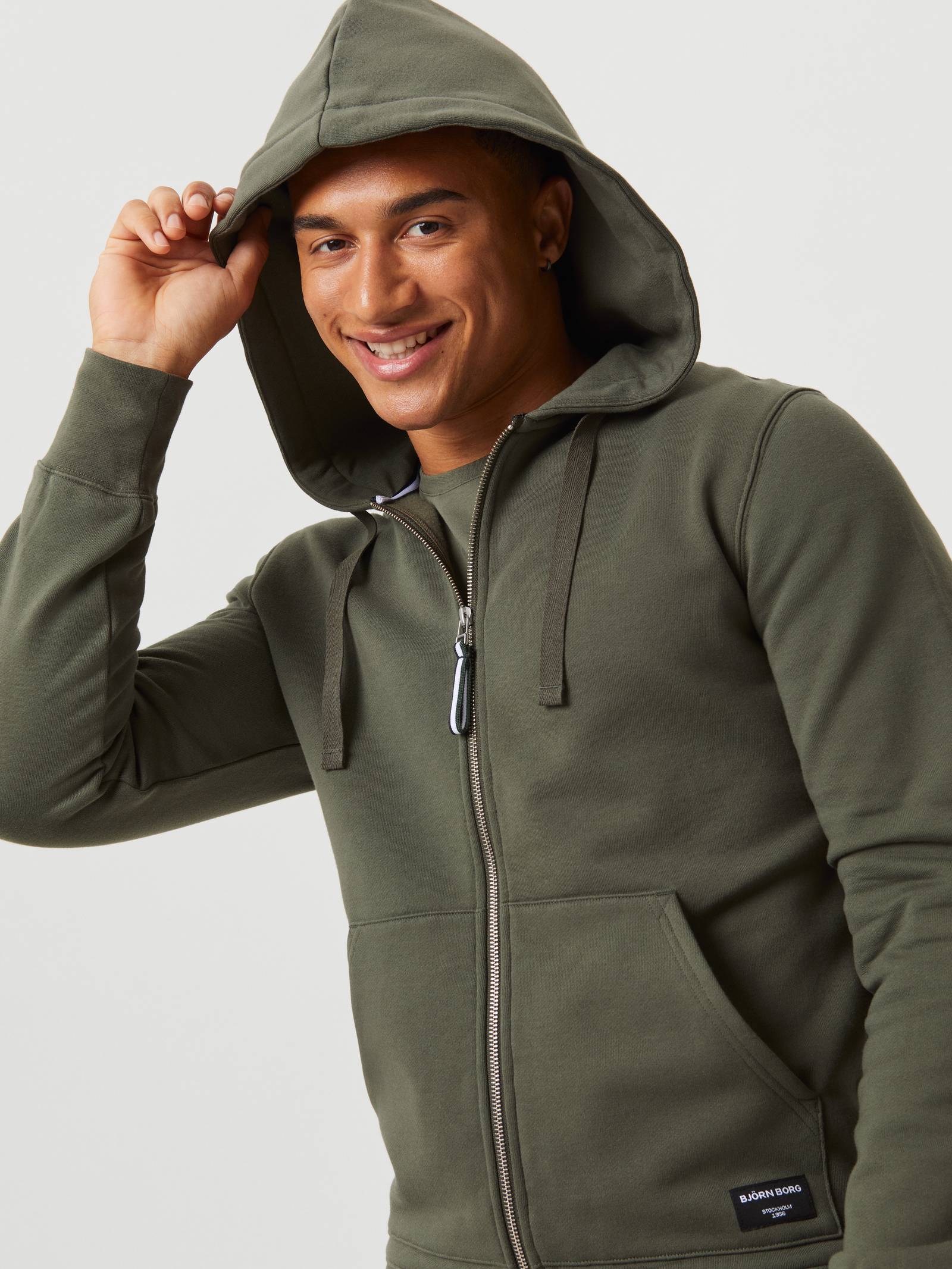 Centre Zip Hoodie image 4
