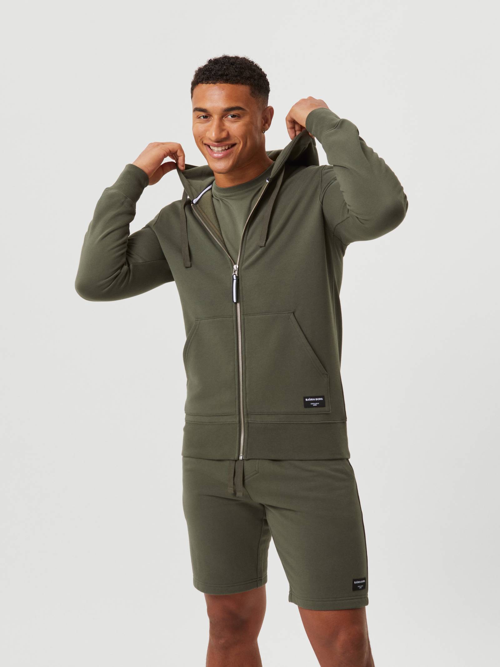 Centre Zip Hoodie image 1